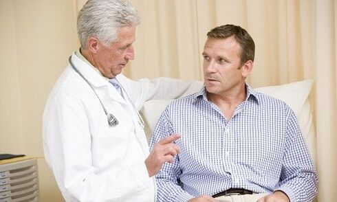 posvetovanje z zdravnikom za prostatitis